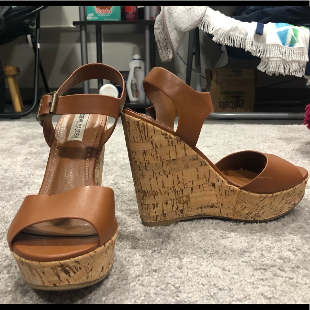 COPY - Steve Madden Cork Wedges